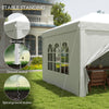 3 x 6m Garden Heavy Duty Gazebo Marquee Party Tent Canopy