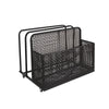 Outdoor Pool Float Storage Box with Wheels, PE Rattan Organizer for Patio & Pool