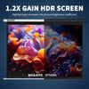 WASJOYE 100"Motorized Projector Screen Electric Diagonal Automatic Projection 16