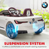 BMW i4 Licensed 12V Kids Electric Ride-On Car w/ Remote Control - White