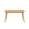 Dusk Heidi Natural Solid Oak 4-8 Seater Extendable Dining Table RRP £449
