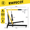 2 Ton Hydraulic Folding Engine Crane RocwooD Hoist Lift Stand 2000kg Garage