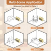 6-Drawer Sideboard Storage Chest of Drawers for Living Room Bedroom Dining Room