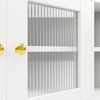 Multi-Purpose Kitchen Storage Cabinet w/ Cupboard Cabinets Drawers Shelves White