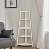 Corner Shelf Stand 5 Tiers Organizer Rack Bathroom Kitchen Storage Display Unit