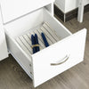 Freestanding Kitchen Storage Cabinet w/ Cupboard Cabinets Drawers Handles Shelf