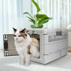 Collapsible Cat Puppy Carrier Small Animal Travel Transport Handhold Crate Box