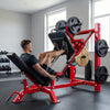 Leg Press Machine with Wheels, Adjustable Leg Extension Squat Machine