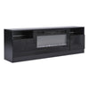 36" LED Fireplace Media Wall Fire & 70" TV Stand Freestanding Electric Heater