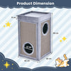 Cat Condo Cat Pet House Cat Barrel Tower Play Activity Center With Scratch Pad