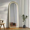 Arched LED Mirror with Touch Control (150x60 cm)