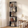 Freestanding Open Shelving Unit Space-Saving Decorative Display Shelves