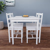Solid Wooden Dining Table and 2 4 Chairs Set Home Kitchen Furniture
