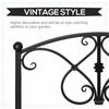 Decorative Garden Bridge Landscaping with Railings for Creek Pond