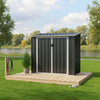 Outdoor Lockable Bicycle Shed Bike Storage Tool Box Garden Log Garbage Bin Shed