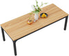 200cm Rectangular Dining Table for 6-8 Person Long Narrow Kitchen Dinner Table