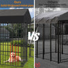 Heavy Duty Large Dog Kennel Crate Robust Pet House Cage Spacious Playing Playpen