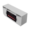 LED Fireplace with TV Stand Unit Cabinet Electric Fire Heater Flame Living Room