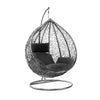 Hanging Rattan Egg Chair Garden Swing Chairs Patio Indoor Outdoor With Cushions