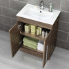 Vanity Unit & Basin Sink Cabinet Bathroom Storage Furniture Free Standing Wall