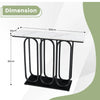 100cm Modern Console Table Faux Marble Narrow Entryway Hallway Table Accent Desk