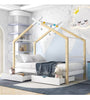 Treehouse Bed Kids Bed with Storage Drawers 3ft Single Size Toddler Bed Frame