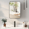Metal Framed Bathroom Mirror Cabinet Wall Mounted Bathroom Mirror with Storage