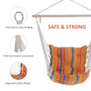 Garden Hammock Chair Patio Swing Seat for Outdoor Porch Yard Deck, Refurbished
