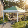 12x12FT Pop-Up Canopy with Mosquito Netting Outdoor Patio Canopy Tent Waterproof
