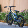 Kids Bike 20 inch Blue Bicycle Boys Cycling Shimano Gears Disc Brake Best Gift