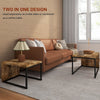 Set of 2 Coffee Tables, Side Table, Tea Table for Living Room Bedroom