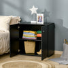 Storage Cabinet w/ Shelves and Door Wooden Sideboard Freestanding Cupboard