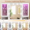 Dressing Table with 7 Drawers 4 Door & Charging Socket Makeup Desk Vanity Table
