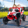 24V Battery Powered Electric Car Toy 2-seater Kids Ride on UTV-Red