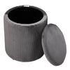 Small Footstool Ottoman Shoe Changing Stool Padded Foot Rest Entryway Livingroom