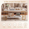 Living Room Center Table Rectangular Cocktail Table