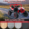 24V Battery Powered Electric Car Toy 2-seater Kids Ride on UTV-Red
