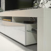 TV Unit 200cm Sideboard Cabinet | Cupboard TV Stand | White High Gloss Doors
