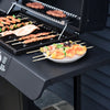 Outdoor Gas BBQ Grill 4+1 Burner Garden Barbecue Cooker Trolley Side Shelves