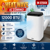 Portable Air Conditioner 12000BTU Dual Hose Quiet WiFi Heat Inverter A++