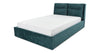 DFS Granville Airforce Blue Velvet Super King Ottoman Storage Bed RRP £699
