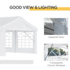 Garden Gazebo Marquee Party Wedding Tent Portable Carport Shelter Car Canopy