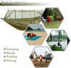 Hanging Hammock Chair Portable Garden Swing Seat Tree Travel Camping Outdoor UK