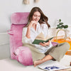 High Back Reading Pillow Back Rest Lumbar Support Arm Seat Cushion Lounger
