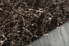 Lucy (2+1) Coffee With 2 Side Tables MDF Wooden Marble Effect Nest Marble Look