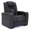 BROADWAY CINEMA 1,2,3,4 SEATER CHAIR BLACK / WHITE WITH TRAY AND WITHOUT TRAY