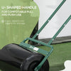 38L Garden Lawn Roller Push Fillable Water or Sand Heavy Duty Green