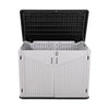 975L Outdoor Storage Box Garden Patio Plastic Chest Container Multibox with Base