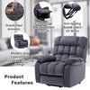 Power Lift Recliner Chair Electric Home Heat Massage Chair Single Sofa Armchair