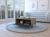 Coffee Occasional Table With 1 Grey Oak Effect Drawer Living Room Storage